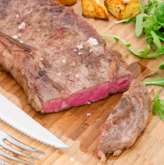 Opskrift på hjemmelavet Højrebs steak i sous vide