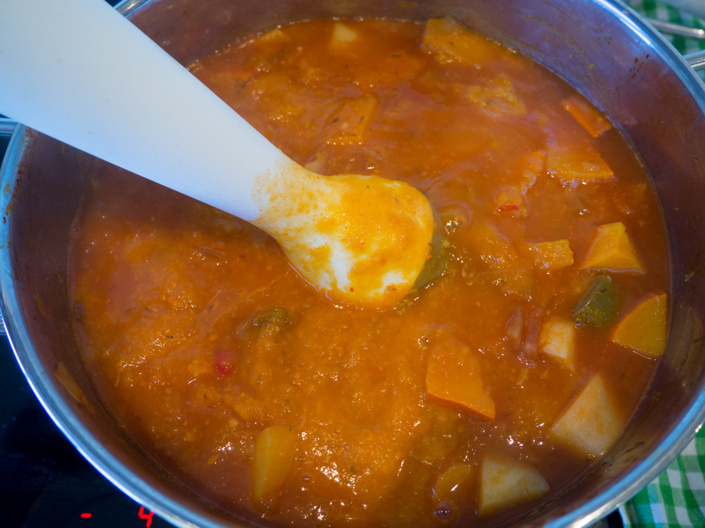 Opskrift på Hjemmelavet Spicy Hokkaidosuppe