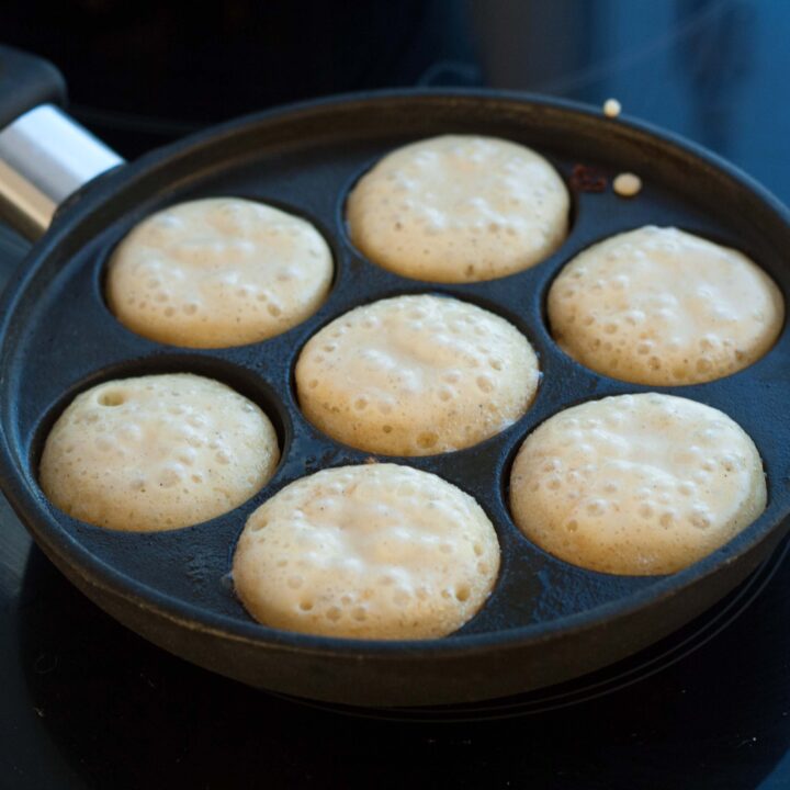 Opskrift på Hjemmelavet Æbleskiver