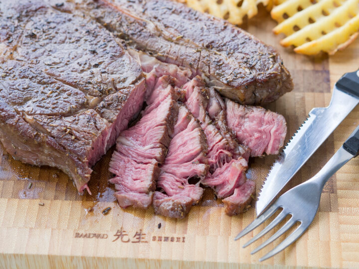 Opskrift på Côte De Boeuf i Sous Vide Den lækreste og saftigste steak!